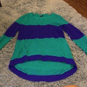 Striped Sweater-dress